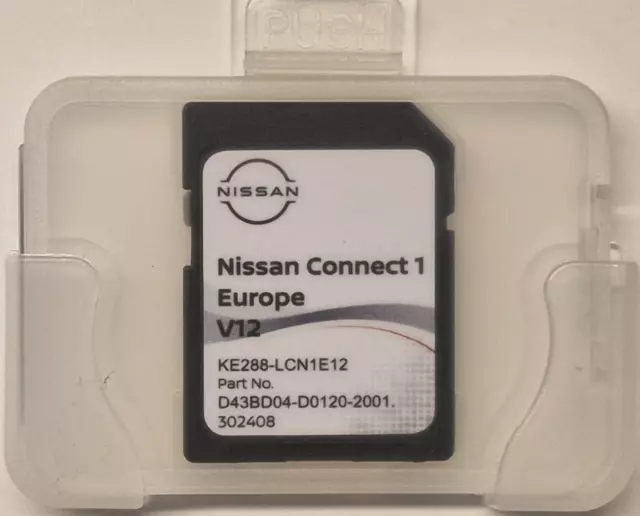 2022/23 Nissan Connect 1 V12 Map Nav Lcn1 Juke Qashqai Sd Card Ke288-Lcn1E12