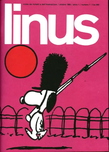 Linus  N° 7  1965  Ristampa  ( Repubblica 2018 )