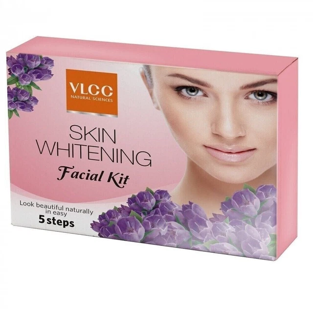 3 PC VLCC Kit viso sbiancante per la pelle 5 passaggi per donna 25 grammi...