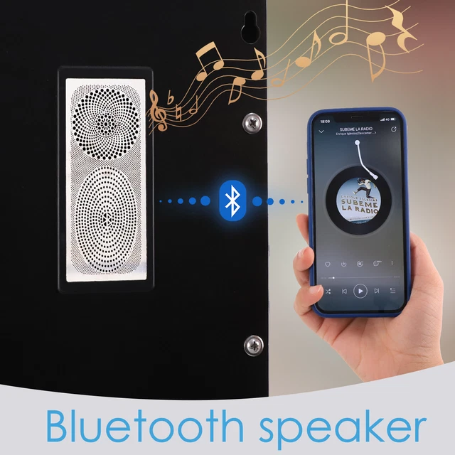 FENCHILIN CRYSTAL HOLLYWOOD Vanity Mirror with Lights Bluetooth