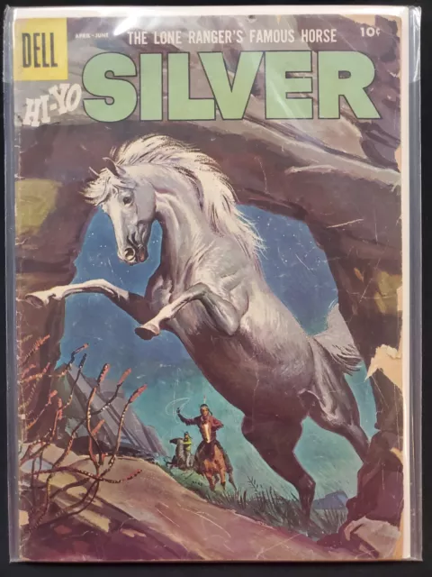 The Lone Ranger's Famous Horse Hi-Yo Silver #18 Dell 1956 FR/GD Comics Book