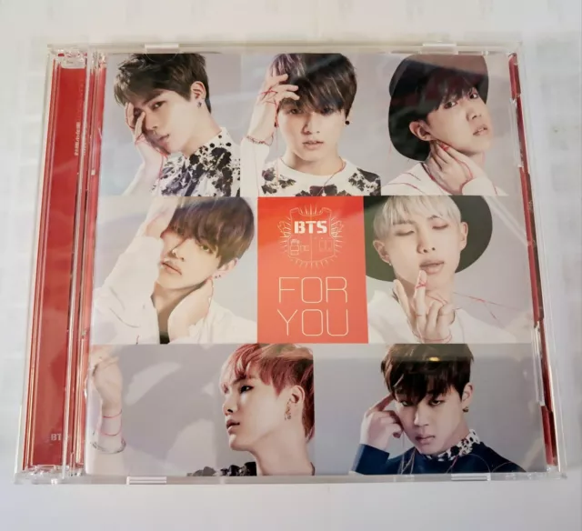 BTS Japanese Edition CD+DVD FOR YOU (2015) + Lyrics Booklet