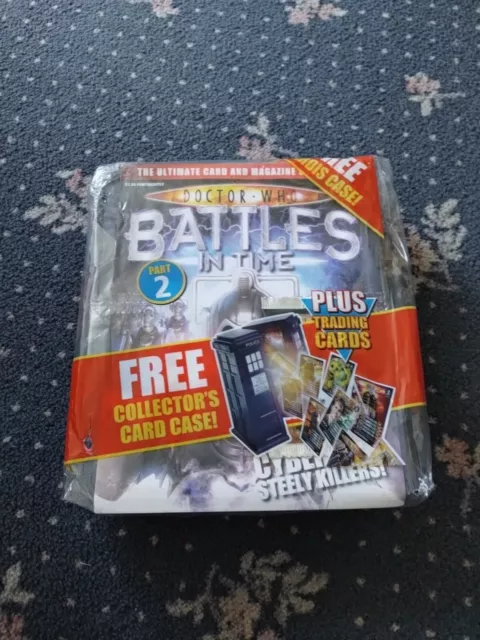 Doctor Who Battles In Time Issue 2 With Cards And TARDIS Case