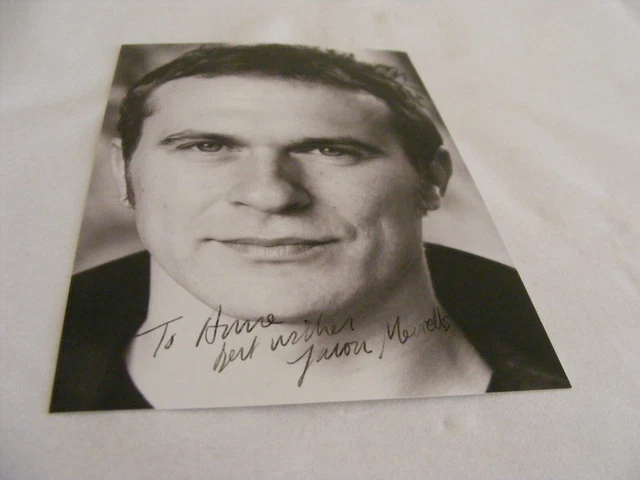 JASON MERRELLS Signed Photo Autograph TV Emmerdale Waterloo Road Casualty