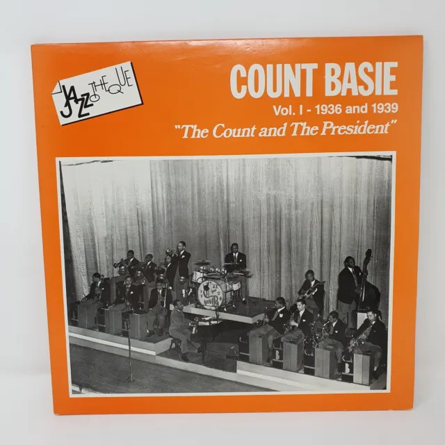 LP JAZZ Count Basie – Vol. I - 1936 And 1939 (The Count And The President) CBS