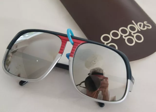 Occhiali da sole vintage - occhiali di Oliver Goldsmith - sci specchio France 105B NOS