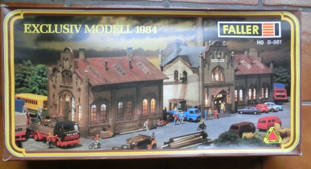 FALLER H0 B-988 Bausatz Exclusiv Modell 1988 ungebaut in OVP EUR 149,90 - DE