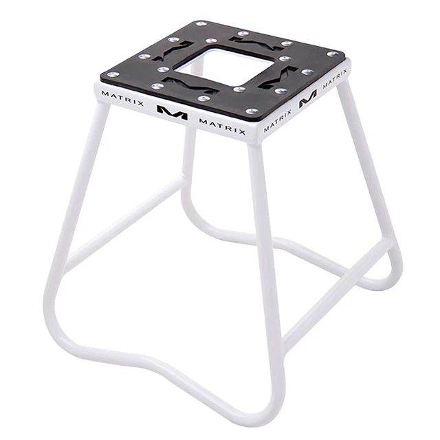 Matrix Concepts C1 Carbon Steel Stand White Motorcycle Dirt Bike MX Enduro