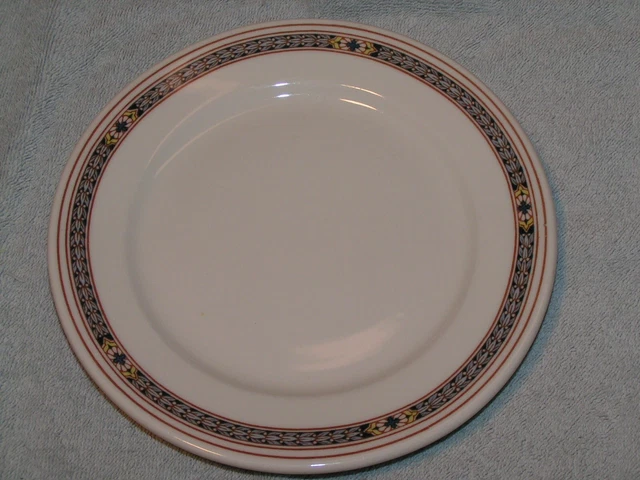 RR/BS Pennsylvania Railroad China Salad Plate in the Purple Laurel Pattern bx