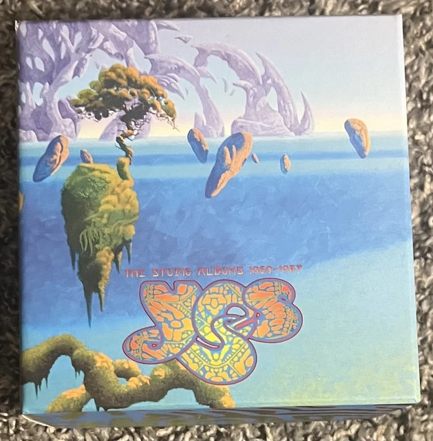 USED YES STUDIO Albums 1969-1987 12 Titles 13 Cd Set Box