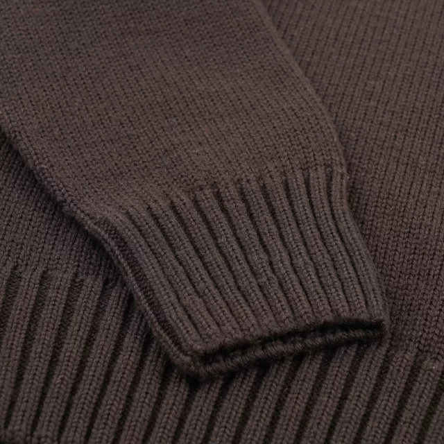 Drumohr Merino Wool Pullover Sweater with Shawl Collar Slim S (Eu 48) NWT $598 3