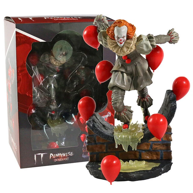IT Pennywise Clown Drain Figurine 20cm Sound Activated Horror Decor