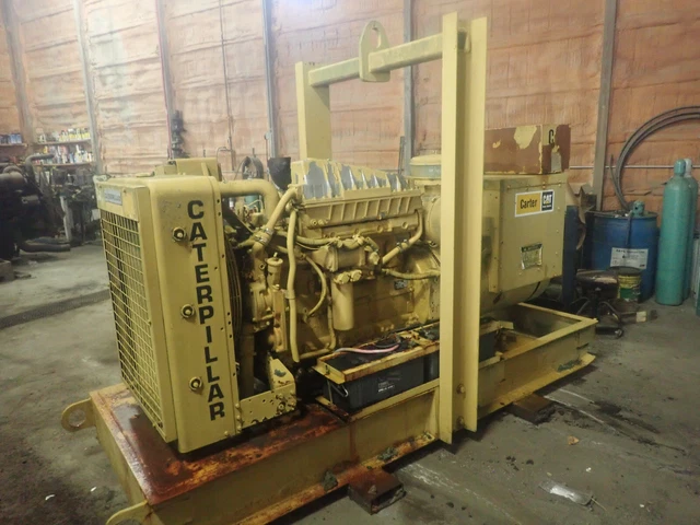 Caterpillar SR4 Generator 205 KW CAT 3306 Diesel Engine VIDEO! 3ph 480v Genset