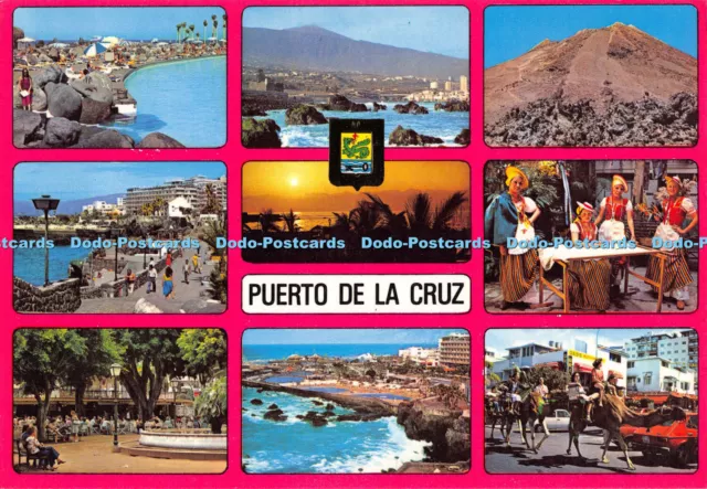D000793 Puerto de la Cruz. Tenerife. Diferentes aspectos. Foto Suministros. Postal
