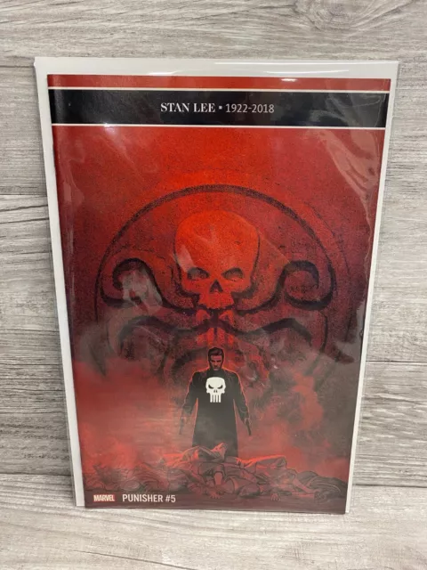 Marvel Comics The Punisher #5 Modern Age 2019 Stan Lee Comic Book