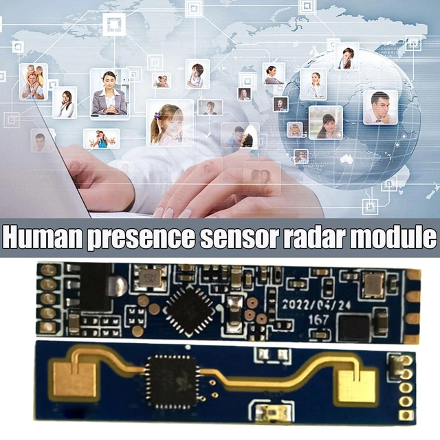 5V Mini High Sensitivity 24GHz Human Presence Status Sensor Radar Y3 Module W7B2