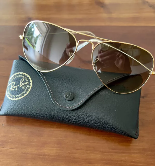 Ray Ban RB 3025 Aviator Large Metal mit Etui