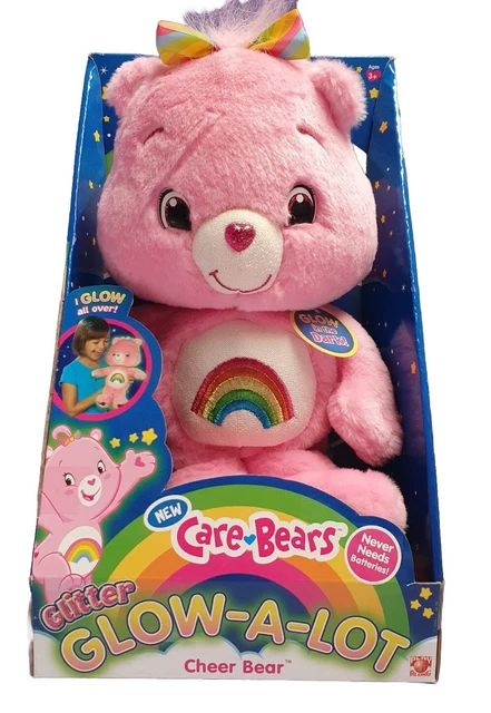 Care Bears Glitter Glow Cheer Brand New 2007 Care Bear Glitter
