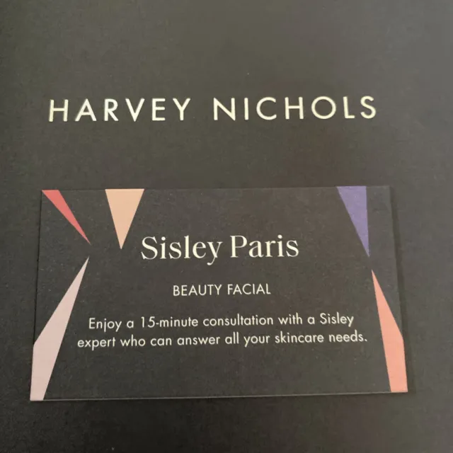 Sisley Paris Beauty Facial - 15 Mins  Harvey Nichols Voucher.
