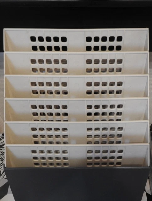 Lot De 5 Porte-courrier En Acrylique Pour Le Tri Du Courrier – Porte-lettres Pour Bureau