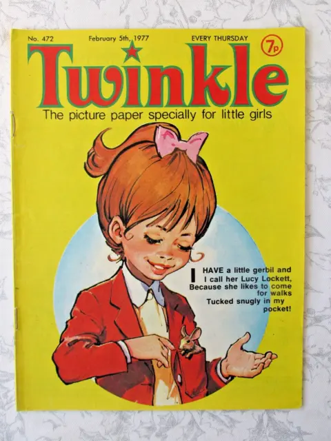TWINKLE COMIC.   NO.472.   FEBRUARY 5th,  1977.