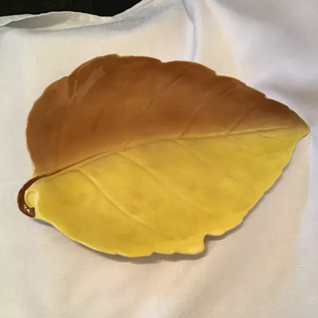 Royal Winton Grimwades England Autumn Leaf Dish 33.5cm length