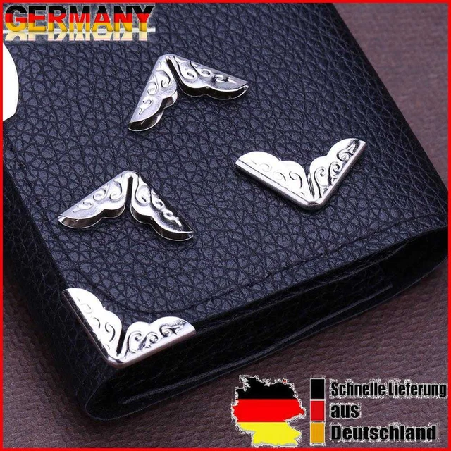 100pcs feine Seite Ton Scrapbooking Alben Menüs Ordner Ecke Protektoren Karte Da