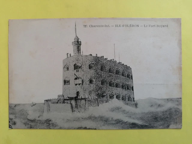 Carte Postale Ancienne Fort Boyard (Île D'Oléron) - Charente Maritime - Vers 1900