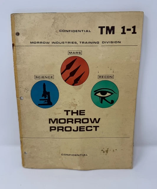 THE MORROW PROJECT TM 1-1 - Édition 3 RPG - Livre De Règles Occasion Pour Joueurs Exigeants