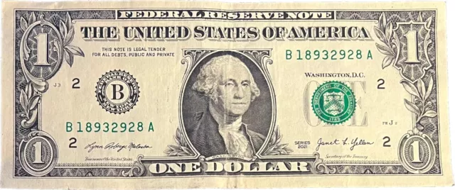 $1 One Dollar Bill 18932928 "Falstaff" premiers February 9, 1893, misprint