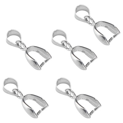 Connettore catena Palla 3mm 3.2mm SILVER Loop connessione con Ciondolo 1set 
