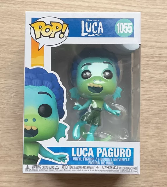 Funko Pop Disney Luca Paguro #1055 + Free Protector