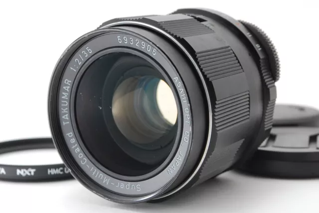【 NEAR MINT 】 Pentax SMC Super Multi Coated Takumar 35mm f/2 Lens M42 From...