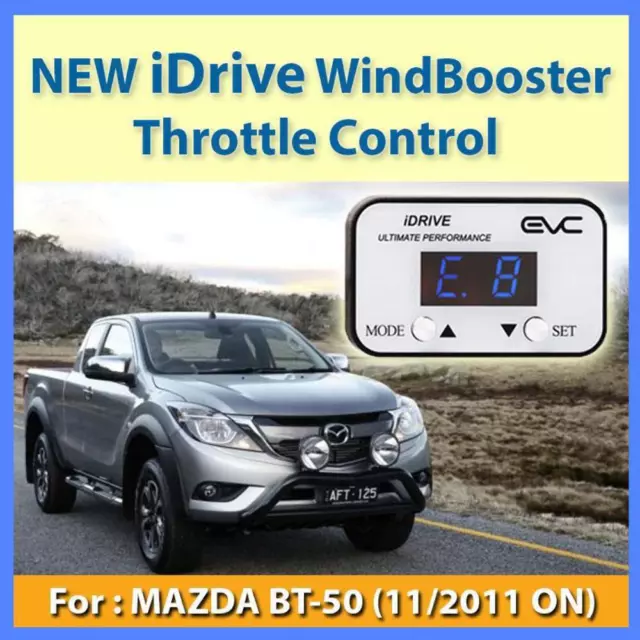 NEW IDRIVE WINDBOOSTER THROTTLE CONTROL for MAZDA BT-50 11/2011 ON