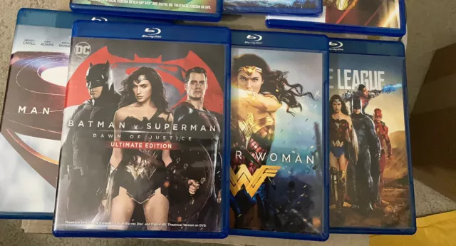 Wonder Woman/Suicide Squad/Batman v. Superman: Dawn of Justice, BLU-RAY 5 Movie