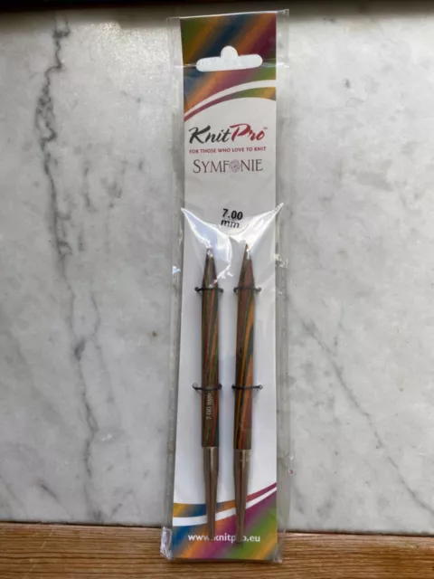 KnitPro Symfonie Wood Interchangeable Circular knitting needles 7mm points