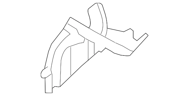 Genuine Ford Vintage Filler Rear Quarter Panel 7R3Z6328060A