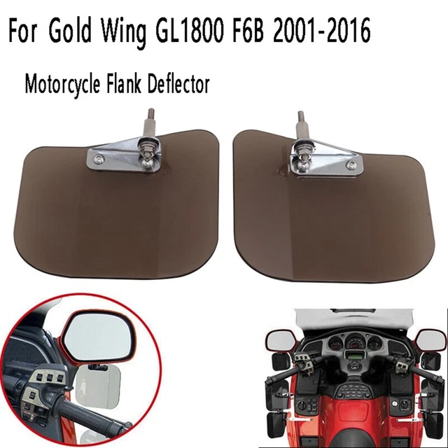 Deflettore fianco moto specchietto retrovisore parabrezza adatto per oro GL1800 F F6S3