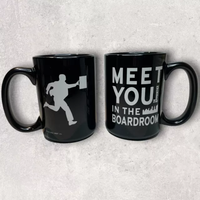 The Apprentice Mugs (2). NBC. Meet You In The Board Room. Donald Trump. 2004