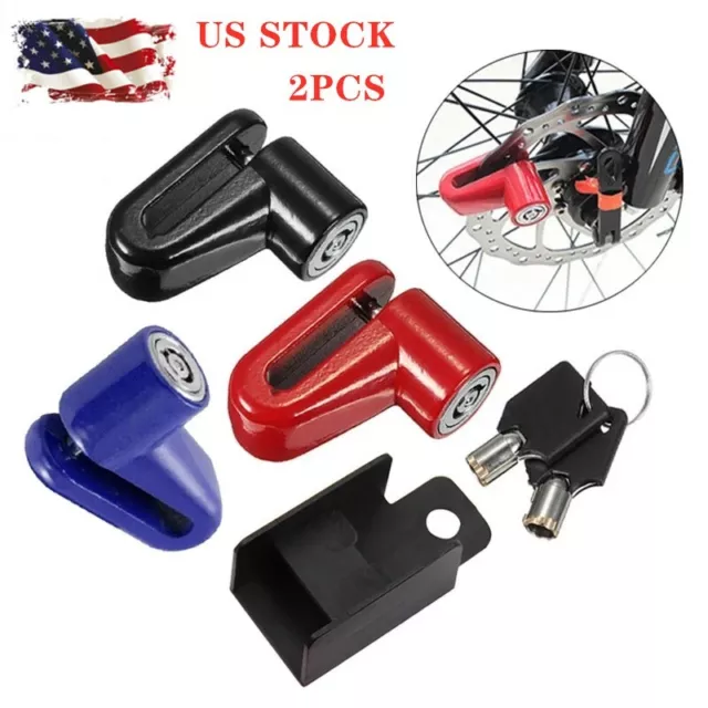 Anti Theft Disk Disc Brake Rotor Safety Lock For Scooter Bike Bicycle Motorcycle