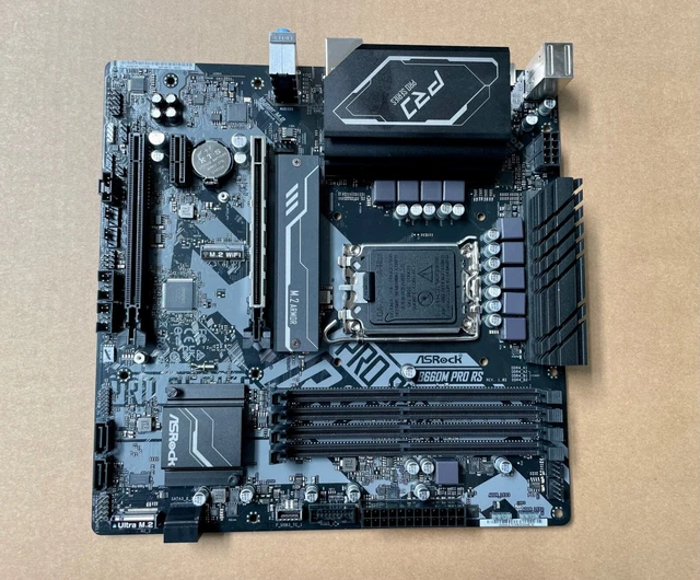 ASROCK B660M PRO RS LGA 1700, Intel (90MXBGW0A0UAYZ) Motherboard 90.