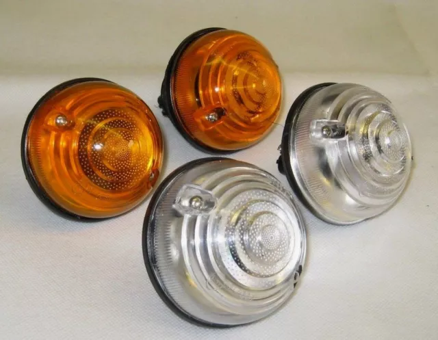 Wipac Land Rover Defender Front Side Lights & Indicator Lamp Set 1995 onwards