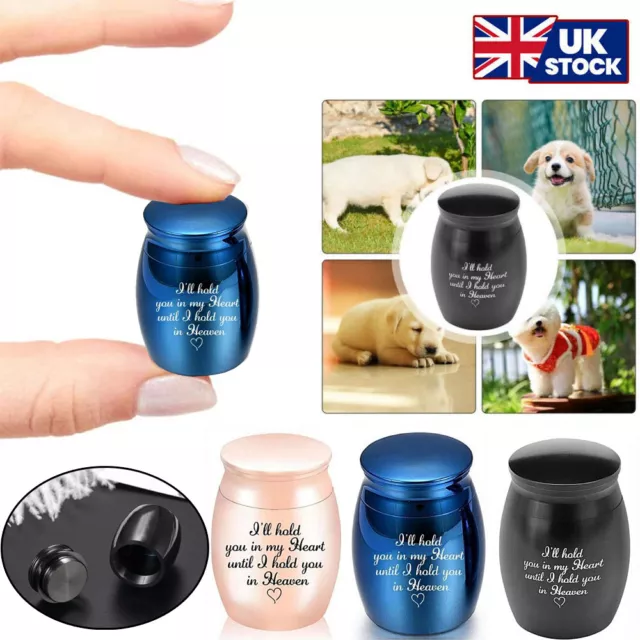 Small Mini Urn Cremation Human Ashes Holder Tiny Memorial Keepsake Urns Ash UK