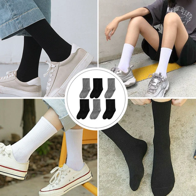 6 Pairs Stocking Socks Four Seasons Socks Outdoor Socks Calf 5