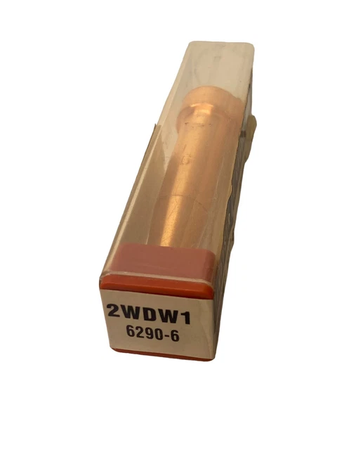 2WDW1 6290 Number 6 Replacement Acetylene Torch Tip 2-3/8" Overall Length