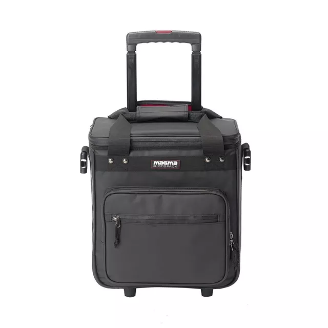 Magma Dj Sac Riot LP Chariot 50 Noir Intérieur Rouge 44200