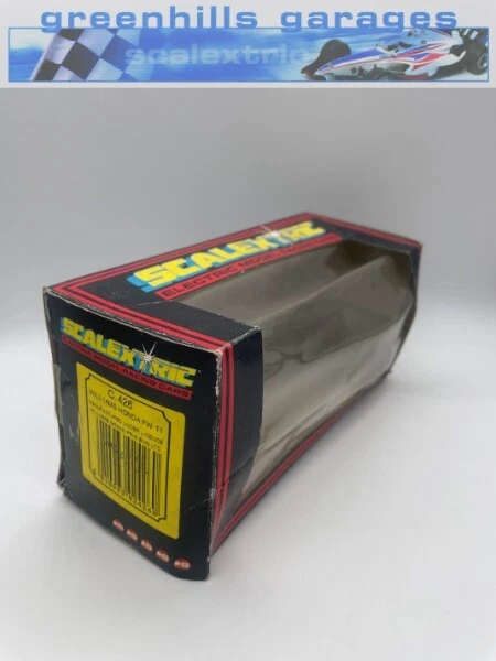 GREENHILLS SCALEXTRIC BOX for Williams Honda FW11 C426 Used B1170 21.32 PicClick AU