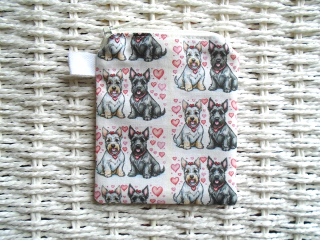 Porte-monnaie Antoni And Alison - Motif Chien Scottie Noir Et Strass, Occasion