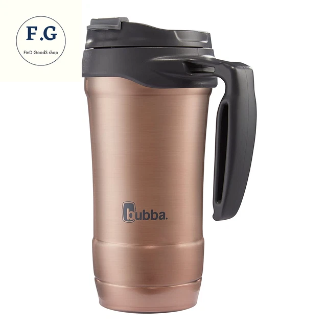 Bubba Insulated Travel Mug Hot Cold Coffee Tumbler Stainless Steel with Handle A 9