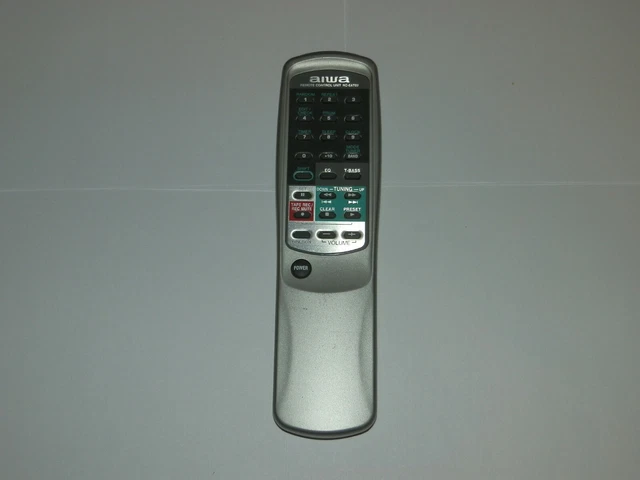 Télécommande Aiwa RC-ZAS01 Pour Chaînes HIFI NSX-S222/S888/S555 - Occasion, Fonctionnelle